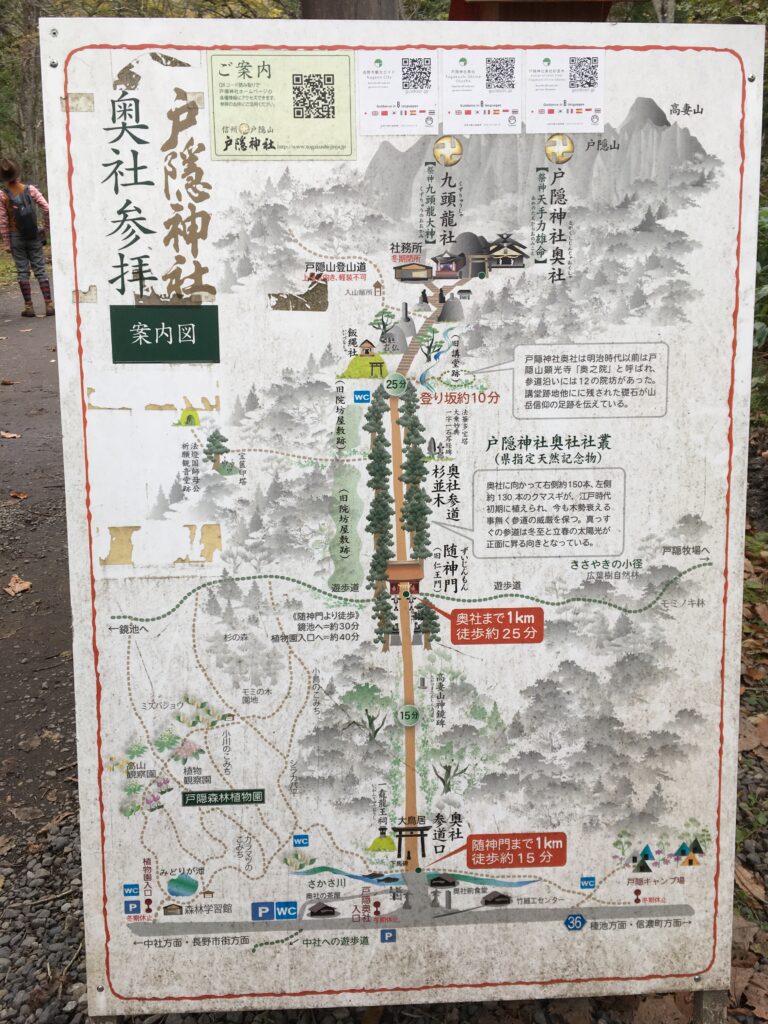 戸隠神社 九頭龍社へ