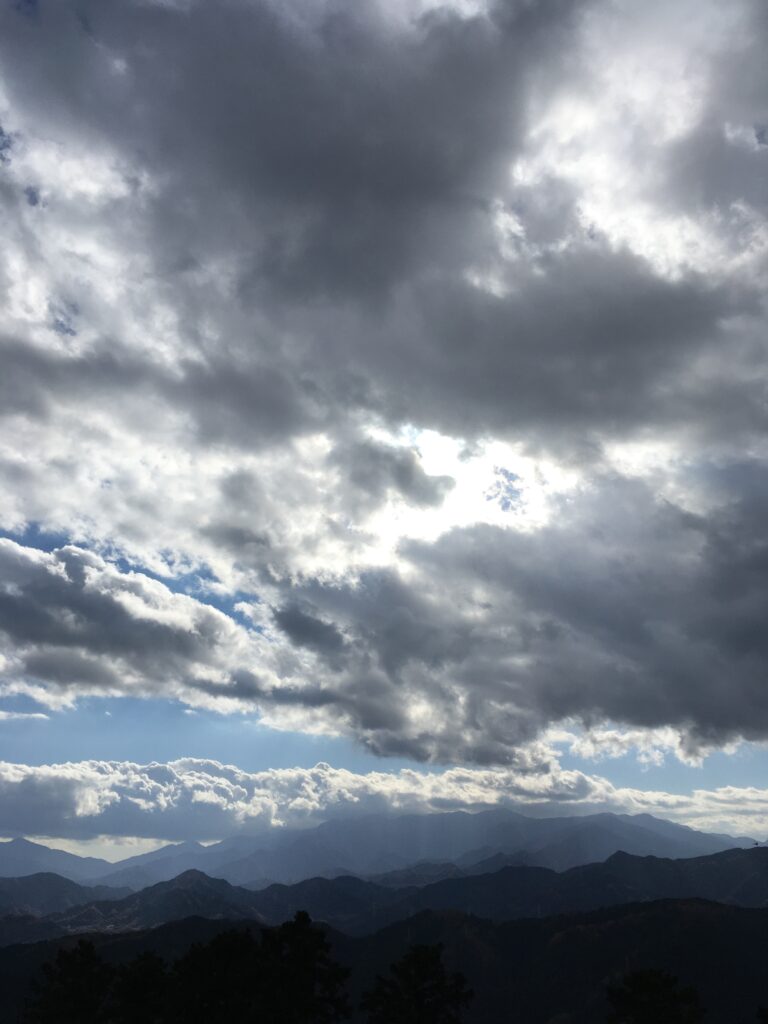 高尾山からの眺望