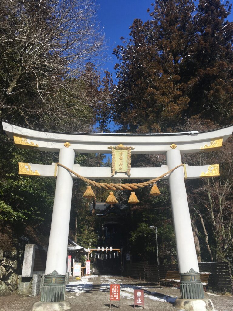 宝登山の鳥居