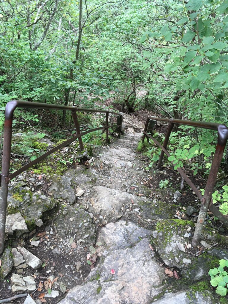 三峰山 三峯神社（奥宮）へ