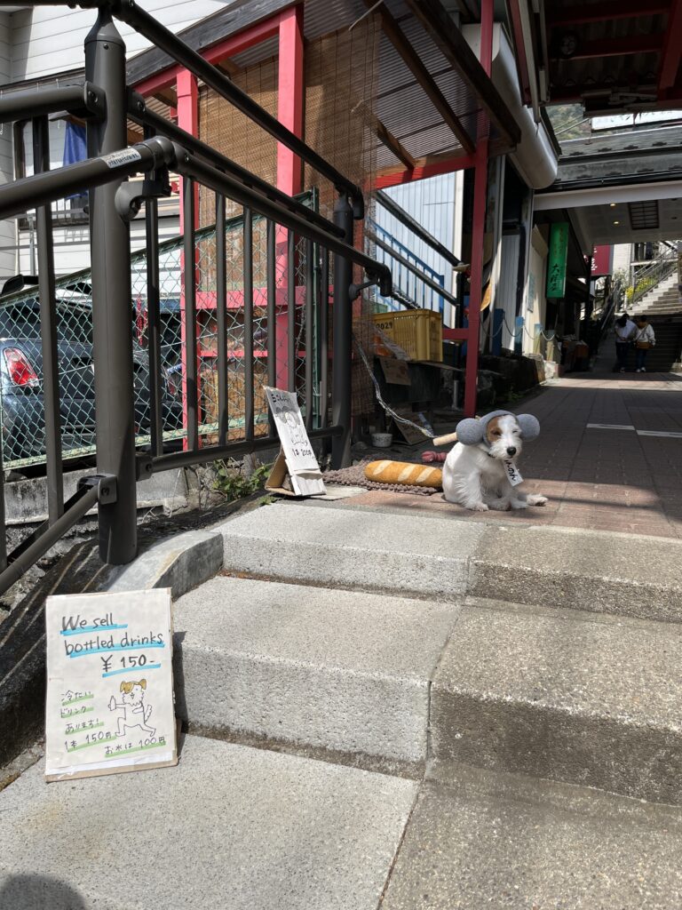 大山阿夫利神社こま参道付近