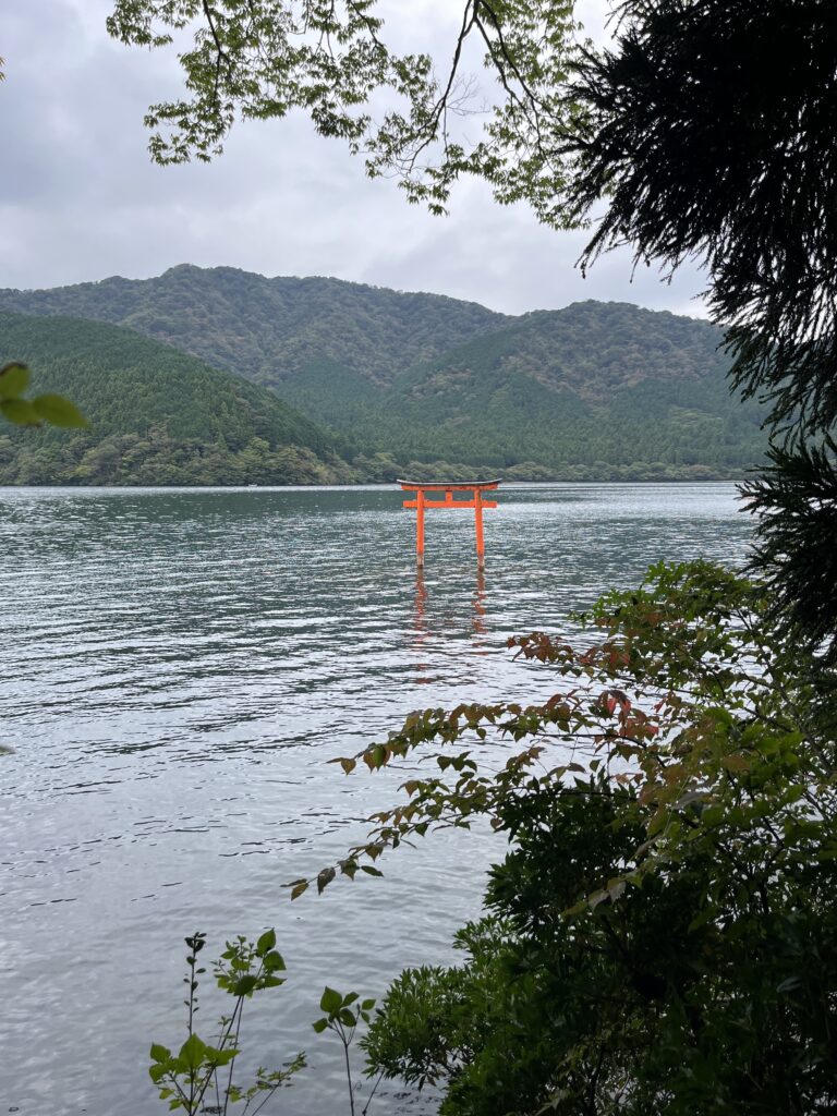 芦ノ湖の鳥居