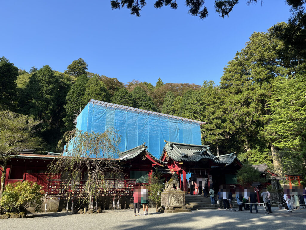 箱根神社の境内