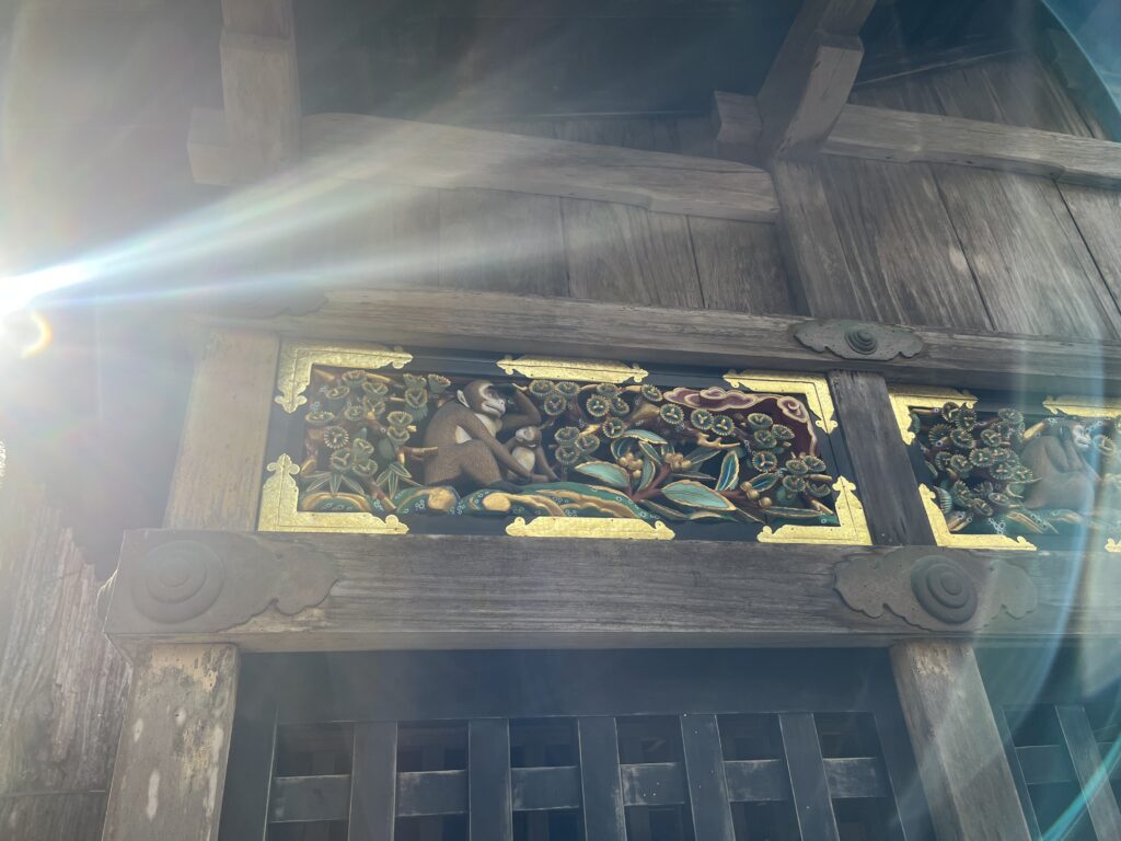 日光東照宮の三猿