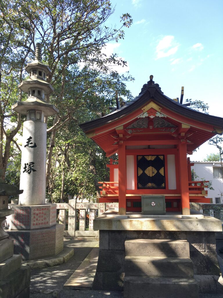 王子神社（東京北区）の毛塚