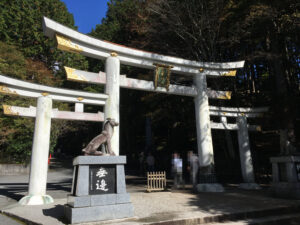 三峯神社の鳥居