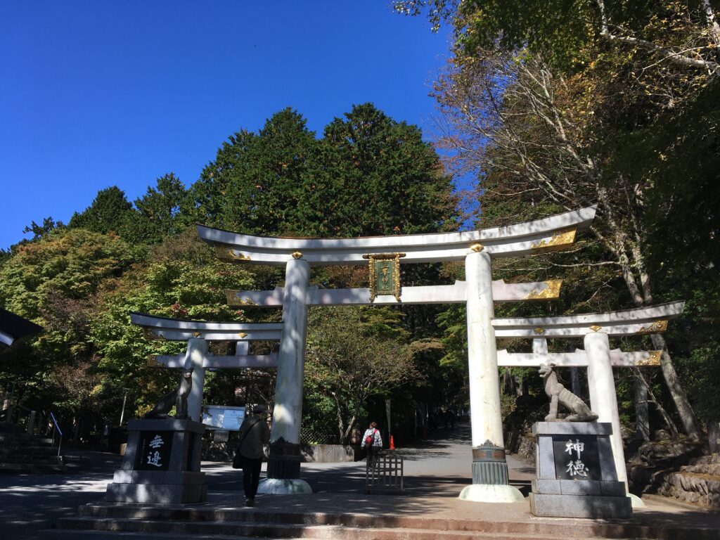 三峯神社の鳥居